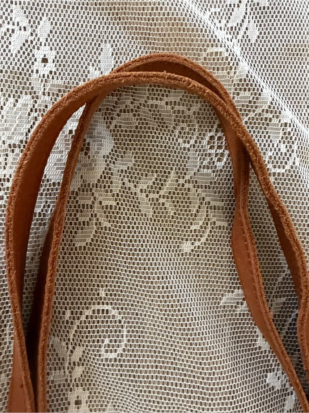 Cognac Leather Handbag